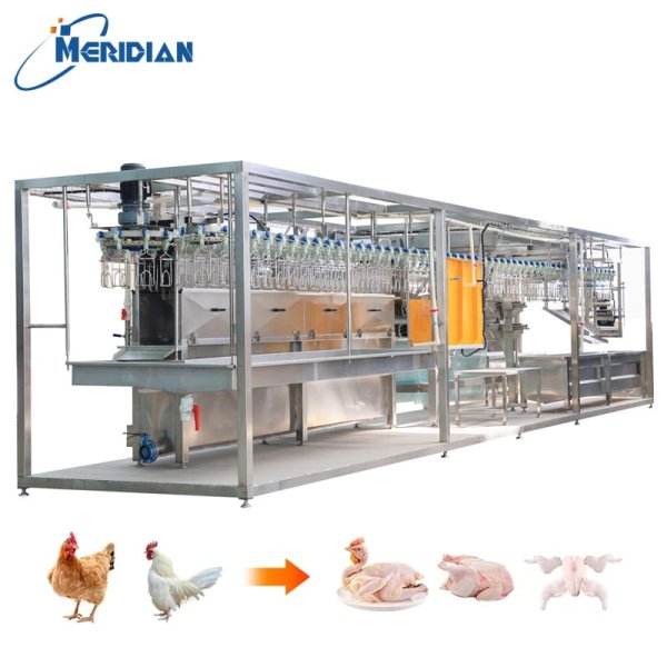 Línea compacta de sacrificio de pollos MT-MC500