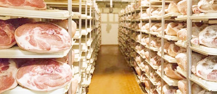poultry quick freezing room
