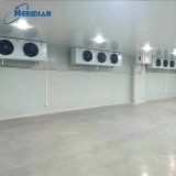 Processed meat storage cold room interior
