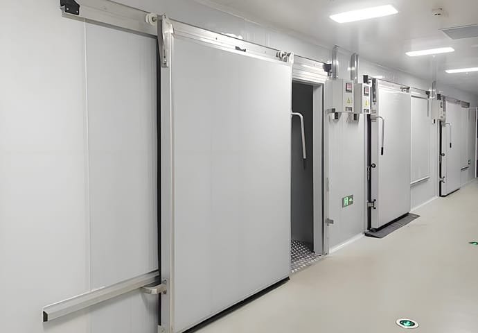 Cámara frigorífica para almacenamiento de carne, pescado, frutas y verduras
